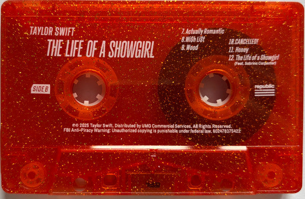 Taylor Swift : The Life Of A Showgirl (Cass, Album, Swe)