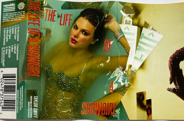 Taylor Swift : The Life Of A Showgirl (Cass, Album, Swe)