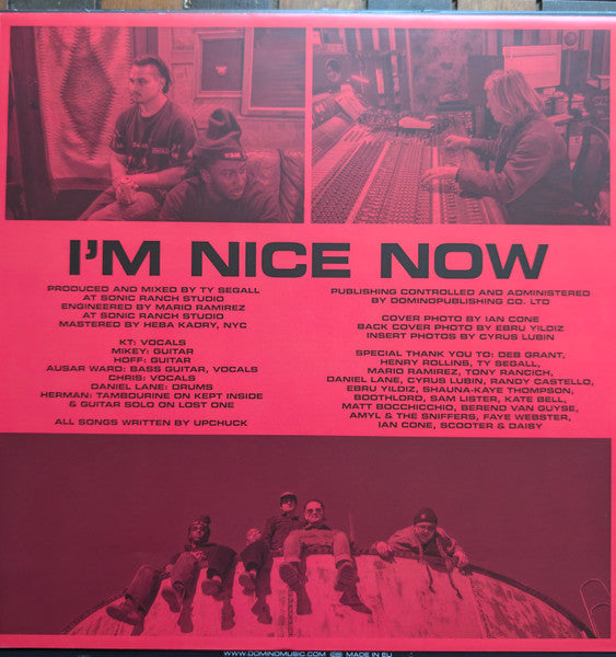 Upchuck (2) : I'm Nice Now (LP, Album, Ltd, Sil)
