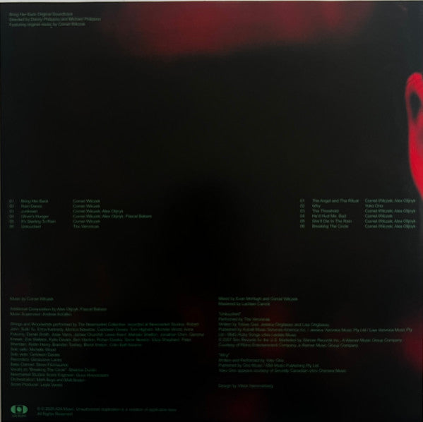 Cornel Wilczek : Bring Her Back (Original Soundtrack) (LP, Album)