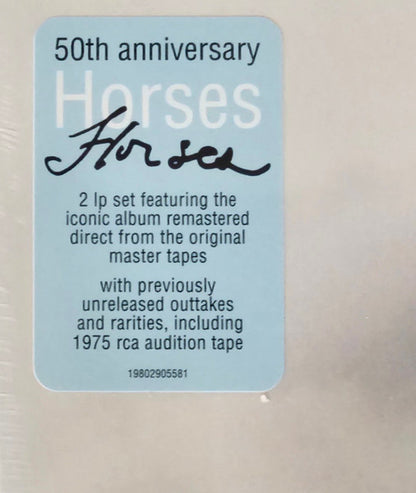 Patti Smith : Horses (LP, Album, RE, RM + LP, Album + Album, 50t)