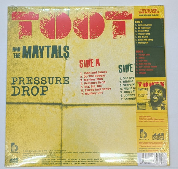 Buy Toots & The Maytals : Pressure Drop (LP, Comp, S/Edition
