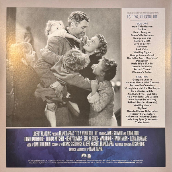 Dimitri Tiomkin : It’s A Wonderful Life (12", Ltd, Bur)