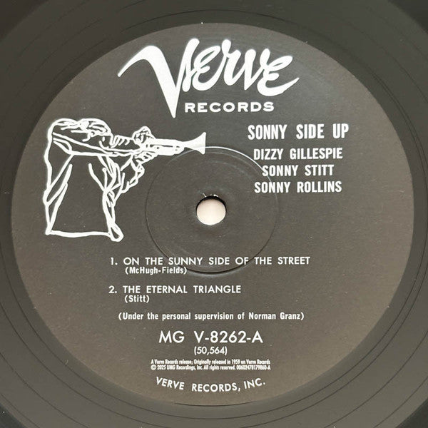 Dizzy Gillespie, Sonny Stitt, Sonny Rollins : Sonny Side Up (LP, Mono, RE)
