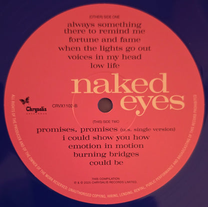 Naked Eyes : Naked Eyes (2xLP, Album, RE, RM, Blu)