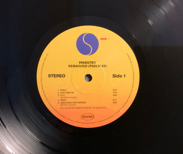 Ministry : ΚΕΦΑΛΗΞΘ (2xLP, Album, RE, RP, Exp)