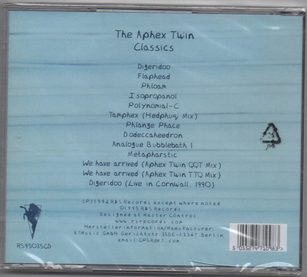 The Aphex Twin* : Classics (CD, Comp, RE)