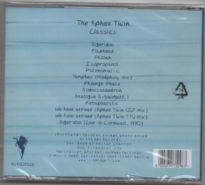 The Aphex Twin* : Classics (CD, Comp, RE)
