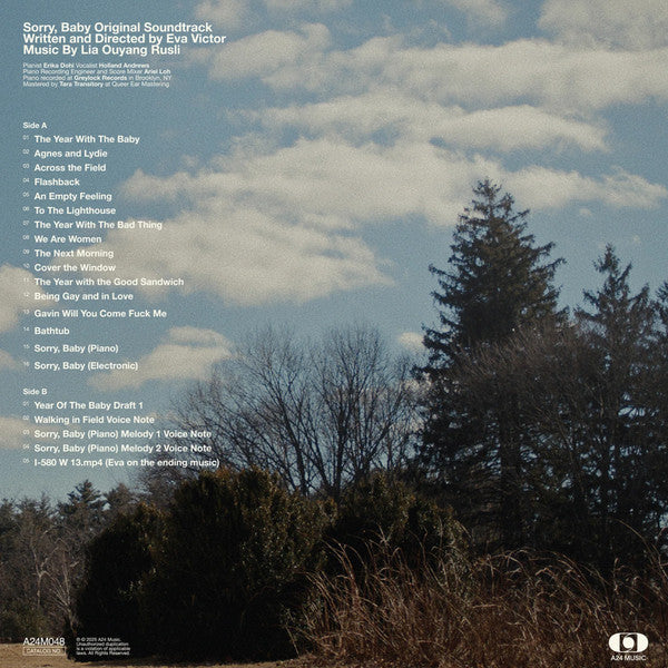 Lia Ouyang Rusli : Sorry, Baby Original Soundtrack (LP, Blu)