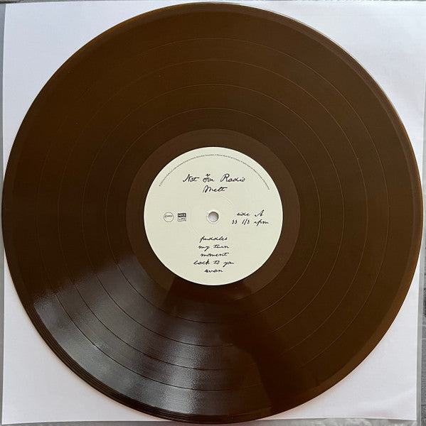 Not for Radio : Melt (LP, Ltd, Tra)