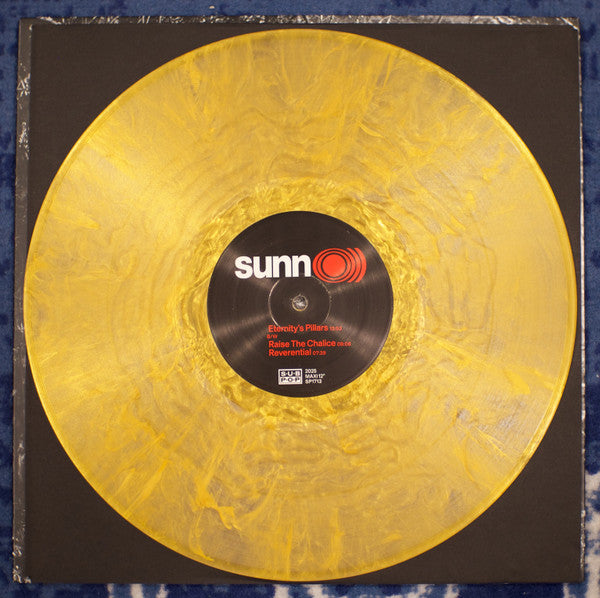 Sunn O))) : Eternity's Pillars B/W Raise The Chalice & Reverential (12", Maxi, Gol)
