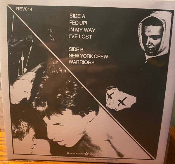 Judge : New York Crew (7", RE, Pin)
