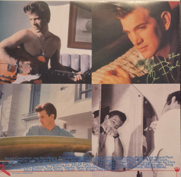Chris Isaak : Forever Blue (LP, Album, RE, Aqu)