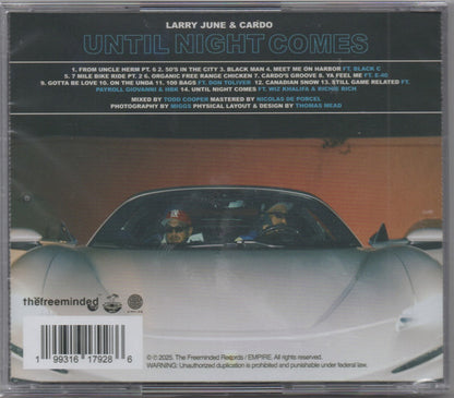 Larry June & Cardo (3) : Until Night Comes (CD, Album)