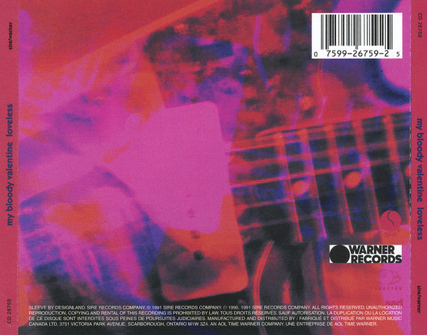 My Bloody Valentine : Loveless (CD, Album, RE)