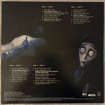 Danny Elfman : Tim Burton's Corpse Bride (Original Motion Picture Soundtrack) (2xLP, Ltd, Pum)