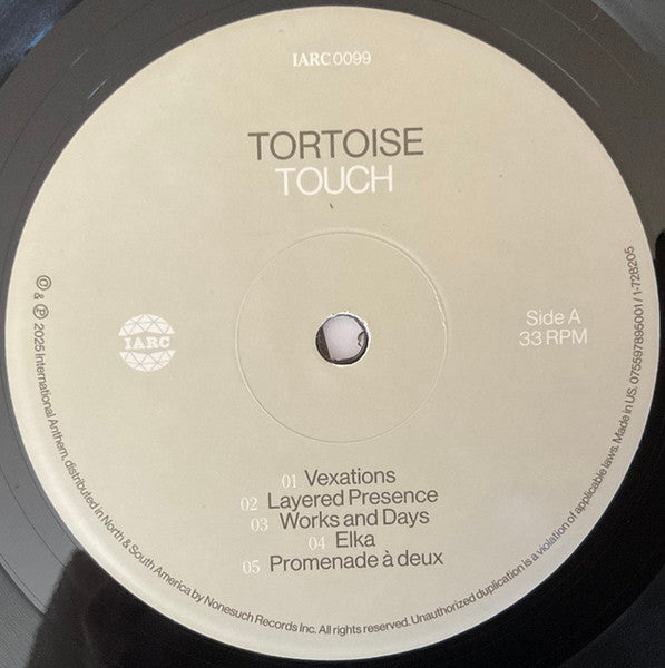Tortoise : Touch (LP, Album)