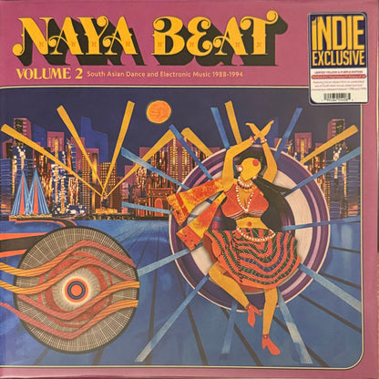 Various : Naya Beat Volume 2 (South Asian Dance And Electronic Music 1988-1994) (2xLP, Comp, RM, Yel)