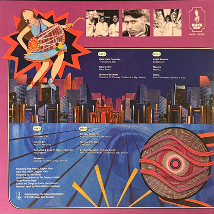 Various : Naya Beat Volume 2 (South Asian Dance And Electronic Music 1988-1994) (2xLP, Comp, RM, Yel)