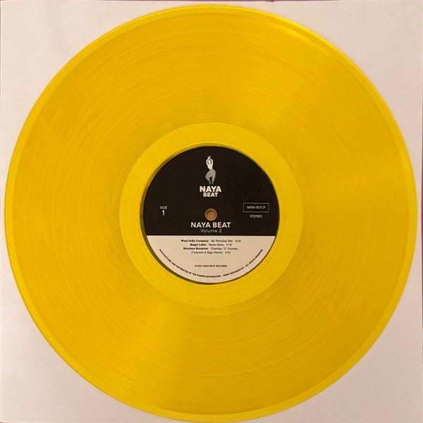 Various : Naya Beat Volume 2 (South Asian Dance And Electronic Music 1988-1994) (2xLP, Comp, RM, Yel)