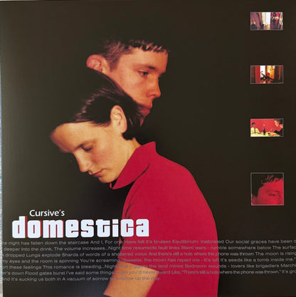 Cursive : Domestica (LP, Album, RE, Red)