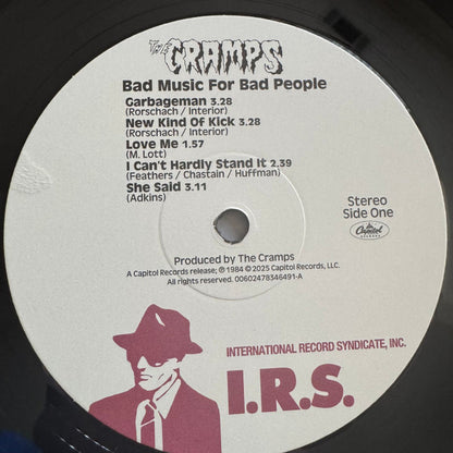 The Cramps : Bad Music For Bad People (LP, Comp, RE)
