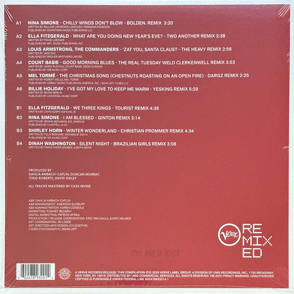 Various : Verve // Remixed Holiday (LP, Comp, Cle)