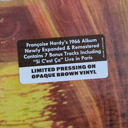 Françoise Hardy : La Maison Où J'ai Grandi (LP, Album, RE, RM, Opa)
