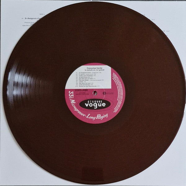 Françoise Hardy : La Maison Où J'ai Grandi (LP, Album, RE, RM, Opa)