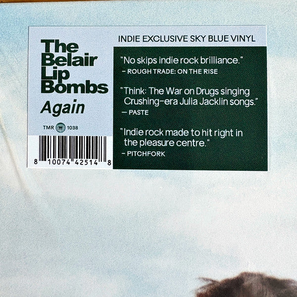 The Belair Lip Bombs : Again (LP, Album, Sky)