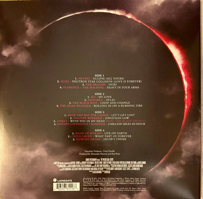 Various : The Twilight Saga: Eclipse (Original Motion Picture Soundtrack) (2xLP, Comp, Dlx, Ltd, RE, Mil)