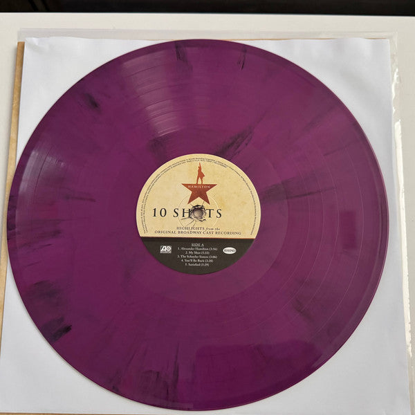 Lin-Manuel Miranda : Hamilton: 10 Shots (Highlights From The Original Broadway Cast Recording) (LP, S/Edition, Bur)