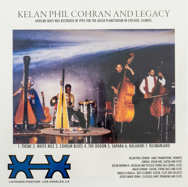 Phil Cohran And Legacy (25) : African Skies (LP, Album, RE)