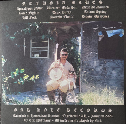 Nick Shoulders : Refugia Blues (LP, Album, Bro)