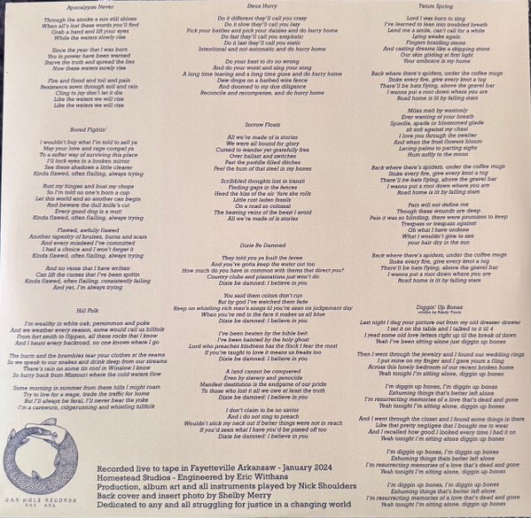 Nick Shoulders : Refugia Blues (LP, Album, Bro)