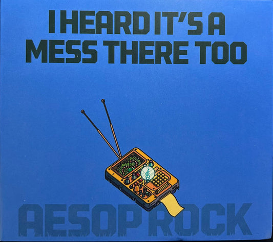 Aesop Rock : I Heard It's A Mess There Too (CD, Album)
