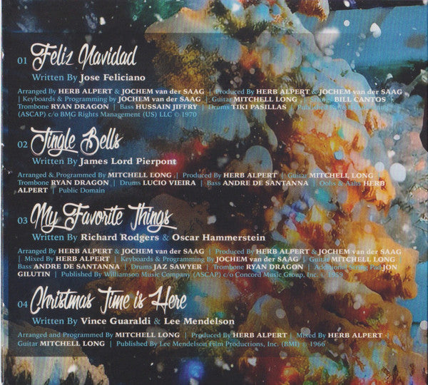 Herb Alpert : Christmas Time Is Here (CD, Album)