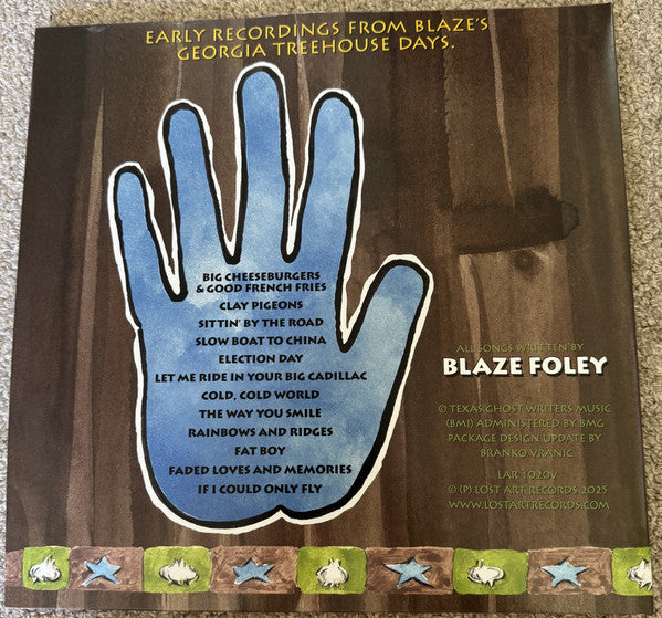Blaze Foley : Sittin' By The Road (LP, Album, Ltd, RE, Blu)