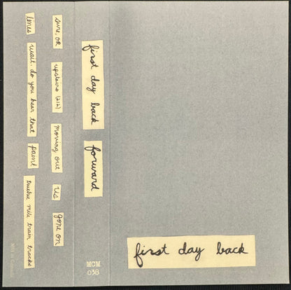 First Day Back : Forward (Cass, Album, Ltd, RP, Cle)