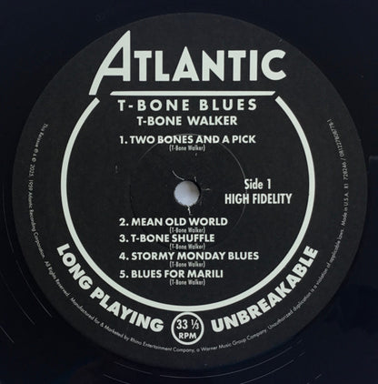 T-Bone Walker : T-Bone Blues (LP, Album, Mono, RE + 10", EP, Mono + RSD, Ltd, RE)