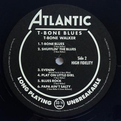 T-Bone Walker : T-Bone Blues (LP, Album, Mono, RE + 10", EP, Mono + RSD, Ltd, RE)