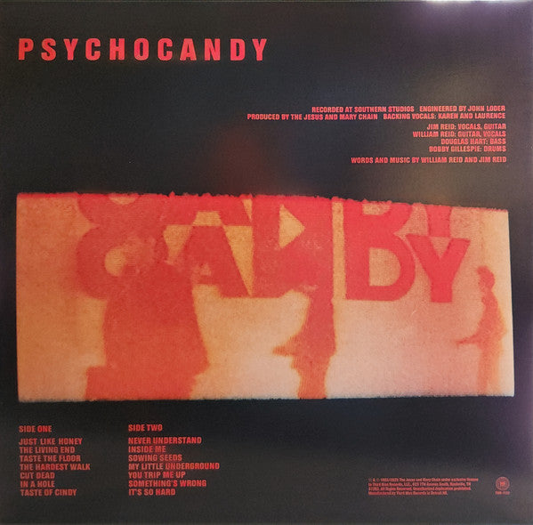 The Jesus And Mary Chain : Psychocandy (LP, RE, RM, 40t)