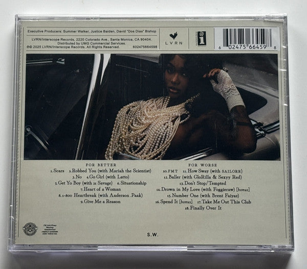 Summer Walker : Finally Over It (CD, Album)