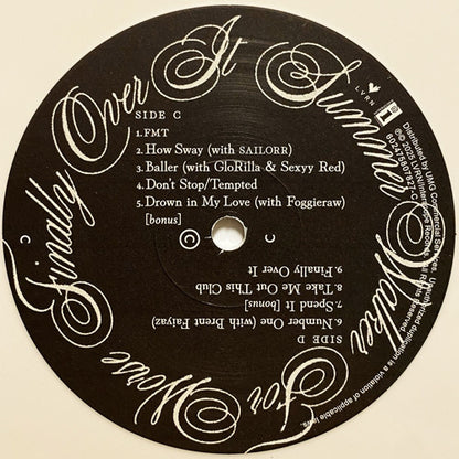 Summer Walker : Finally Over It (2xLP, Album, Opa)