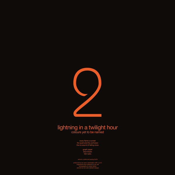 Lightning In A Twilight Hour : Colours Yet To Be Named (2xLP, Ltd, Ora)