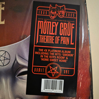 Mötley Crüe : Theatre Of Pain (LP, Album, RE, 40t)