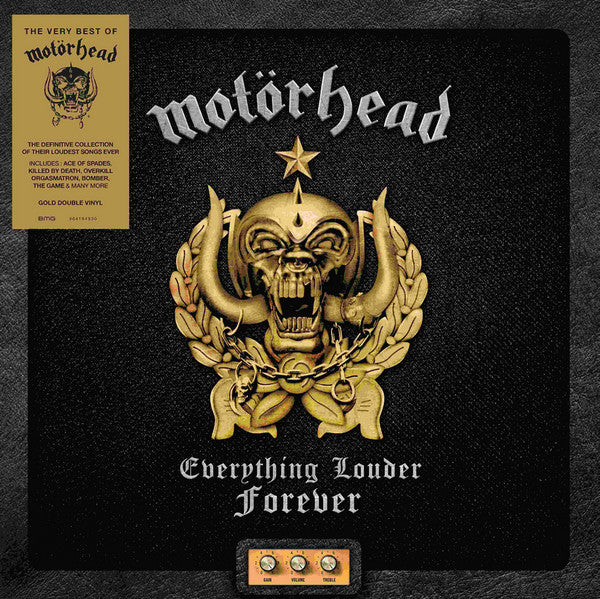 Motörhead : Everything Louder Forever (2xLP, Comp, Gol)