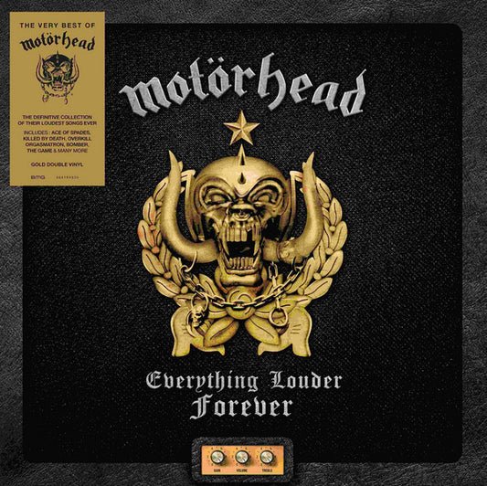 Motörhead : Everything Louder Forever (2xLP, Comp, Gol)