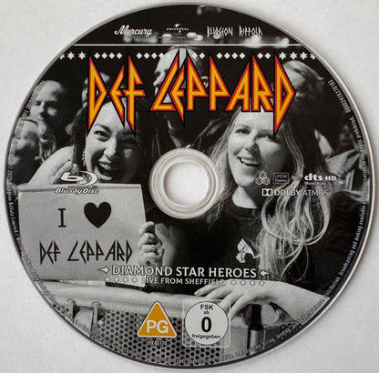 Def Leppard : Diamond Star Heroes: Live From Sheffield (Blu-ray, LPC + 2xCD)