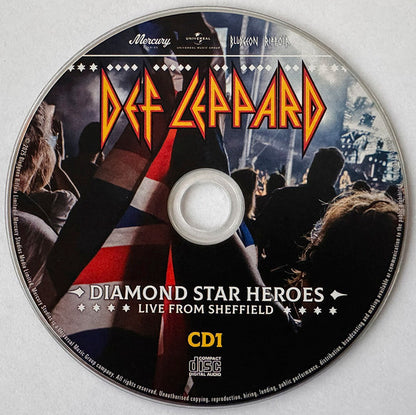 Def Leppard : Diamond Star Heroes: Live From Sheffield (Blu-ray, LPC + 2xCD)
